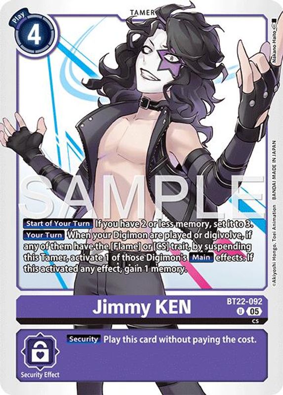 Jimmy KEN - BT22-092 - Uncommon