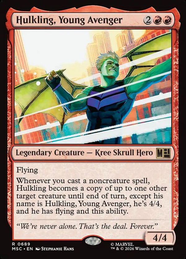 Hulkling, Young Avenger (MSC)