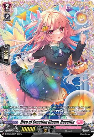 Diva of Greeting Gloom, Roselita - D-PR/630EN - Promo