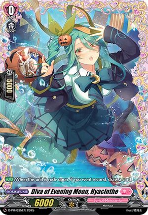 Diva of Evening Moon, Hyacinthe - D-PR/635EN - Promo