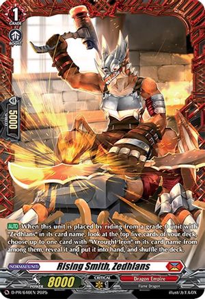 Rising Smith, Zedhlans - D-PR/640EN - Promo