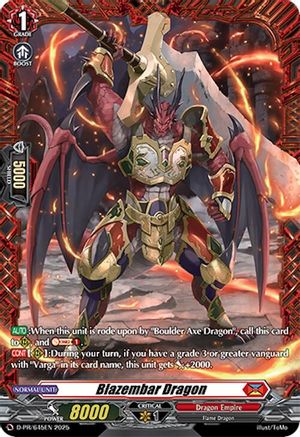 Blazembar Dragon - D-PR/645EN - Promo
