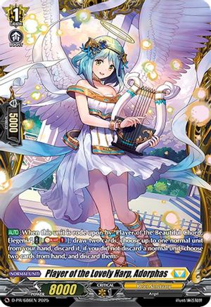 Player of the Lovely Harp, Adorphas - D-PR/686EN - Promo