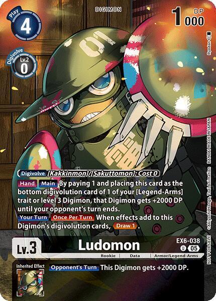 Ludomon (Versus Monsters Legend Pack 2025) - EX6-038 - Uncommon