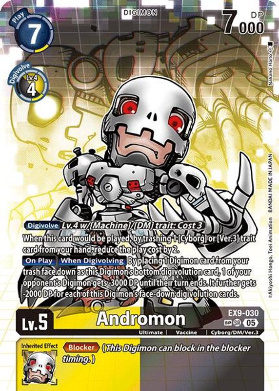 Andromon (Special Rare) - EX9-030 - Special Rare