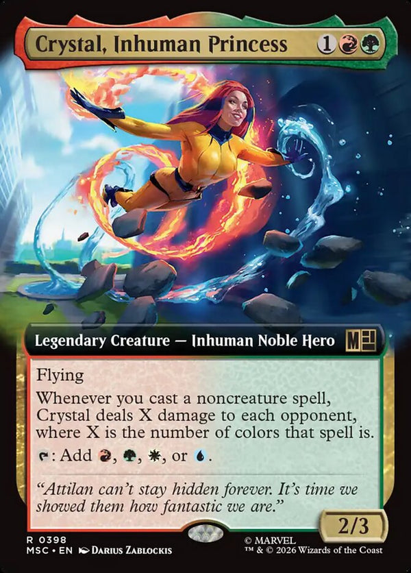 Crystal, Inhuman Princess - Extended Art (MSC)