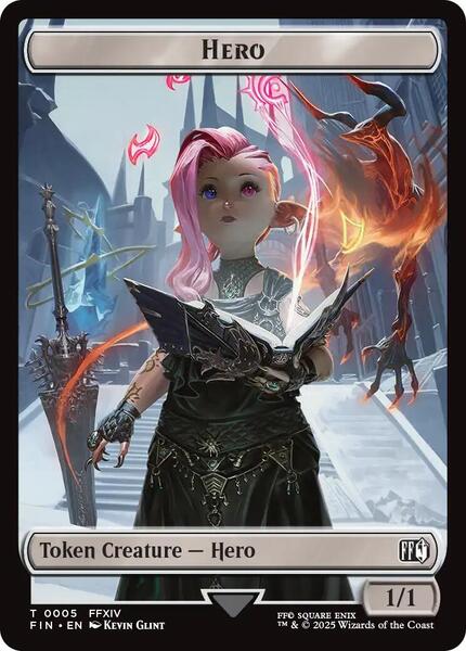 Hero (005) // Moogle (011) Token (TFIN)