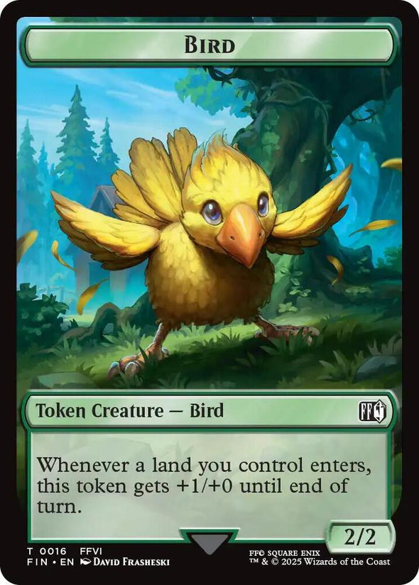 Hero (007) // Bird Token (Foil) (TFIN)
