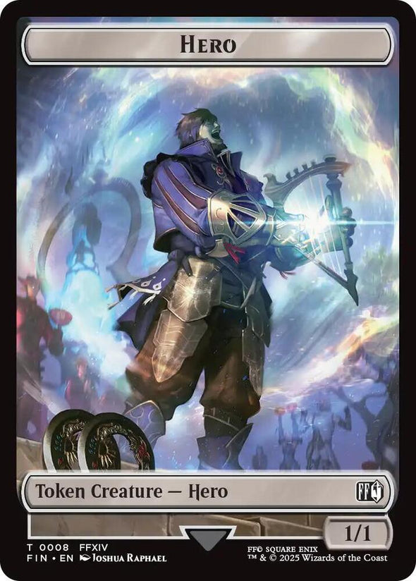 Human Soldier // Hero (008) Token (TFIC)