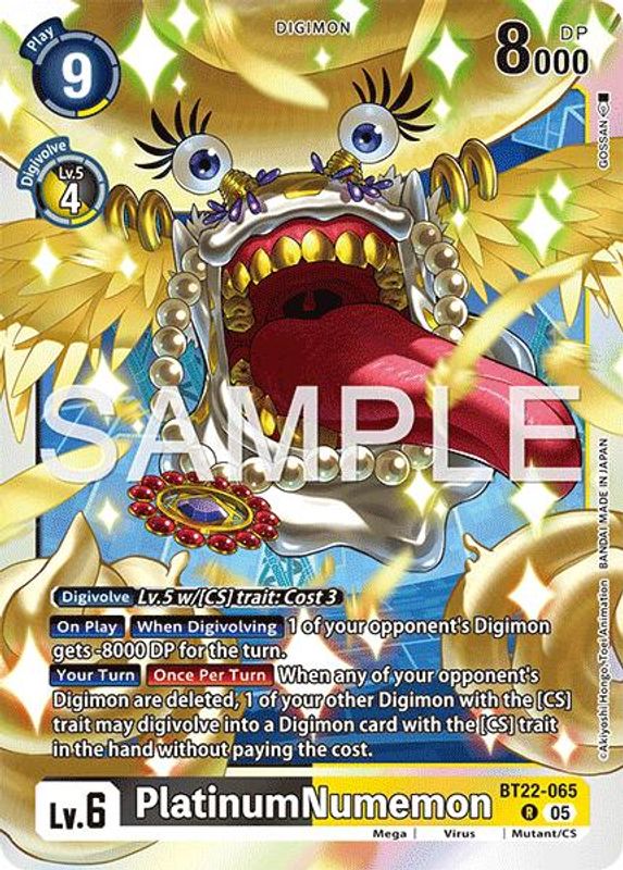 PlatinumNumemon - BT22-065 - Rare