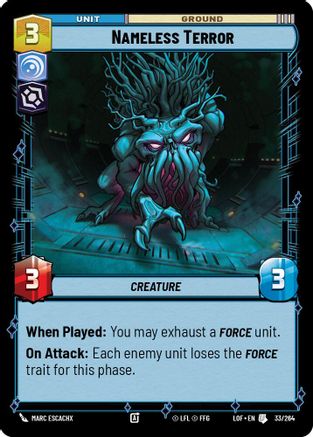 Nameless Terror - 033/264 - Uncommon