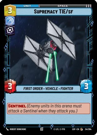 Supremacy TIE/sf - 034/264 - Common
