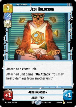 Jedi Holocron - 051/264 - Rare