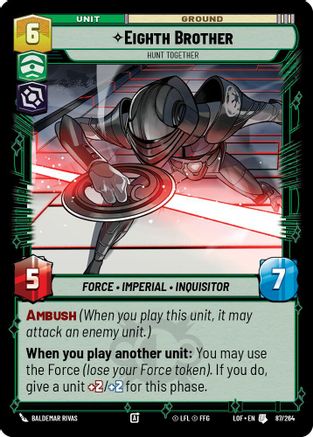Eighth Brother - Hunt Together - 087/264 - Uncommon