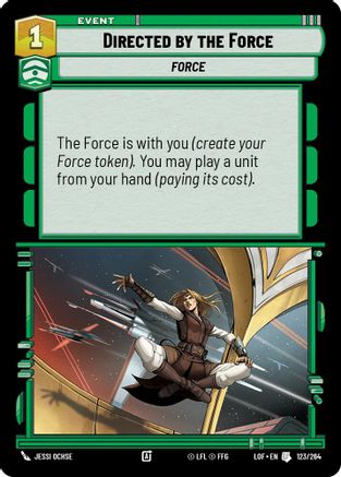 Directed by the Force - 123/264 - Uncommon