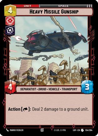 Heavy Missile Gunship - 134/264 - Uncommon