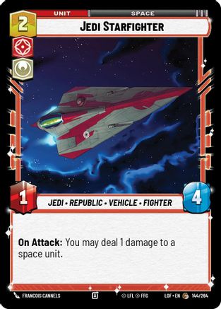 Jedi Starfighter - 144/264 - Common