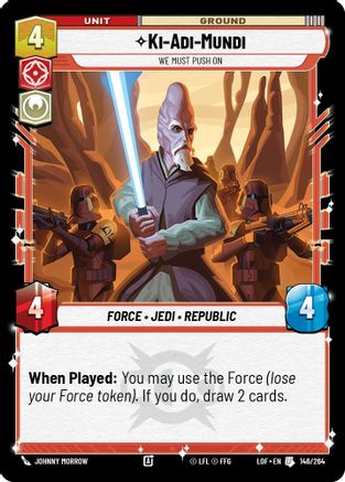 Ki-Adi-Mundi - We Must Push On - 146/264 - Uncommon