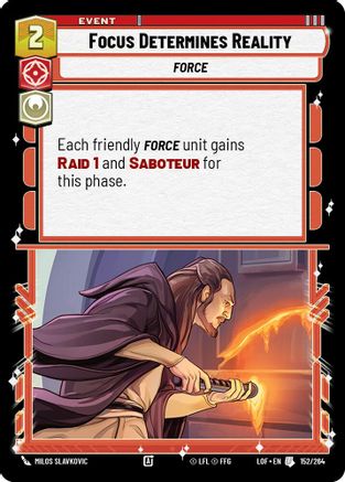 Focus Determines Reality - 152/264 - Uncommon