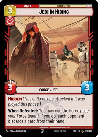 Jedi In Hiding - 159/264 - Common