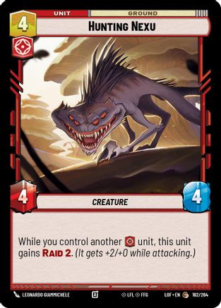 Hunting Nexu - 162/264 - Common