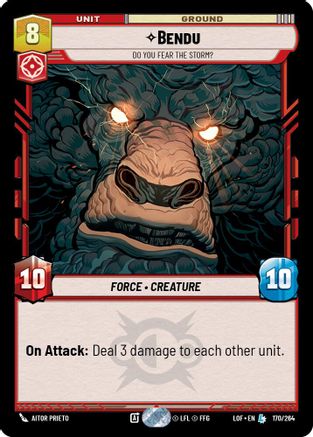 Bendu - Do You Fear the Storm? - 170/264 - Legendary