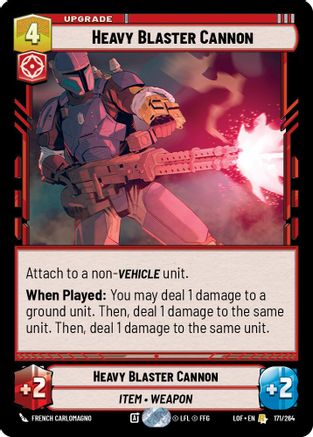 Heavy Blaster Cannon - 171/264 - Rare