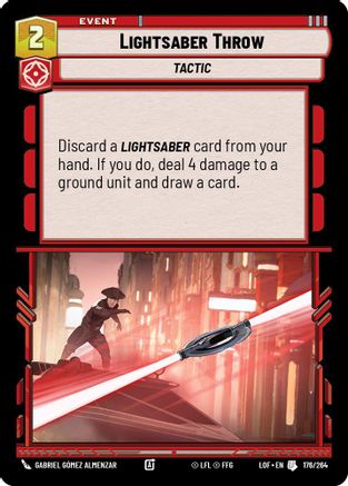 Lightsaber Throw - 176/264 - Uncommon