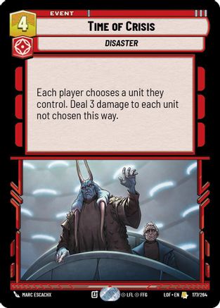Time of Crisis - 177/264 - Rare