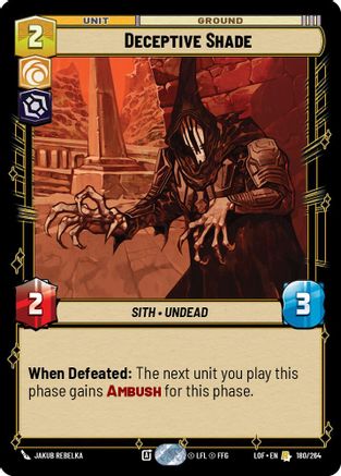 Deceptive Shade - 180/264 - Rare