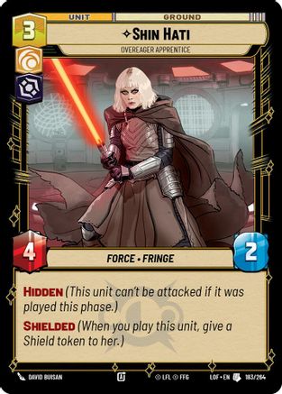 Shin Hati - Overeager Apprentice - 183/264 - Uncommon