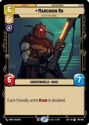 Marchion Ro - Eye of the Nihil - 186/264 - Legendary