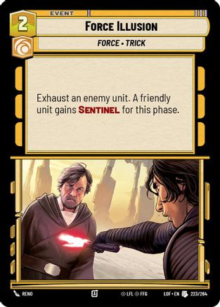 Force Illusion - 223/264 - Uncommon