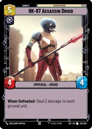 HK-87 Assassin Droid - 235/264 - Uncommon