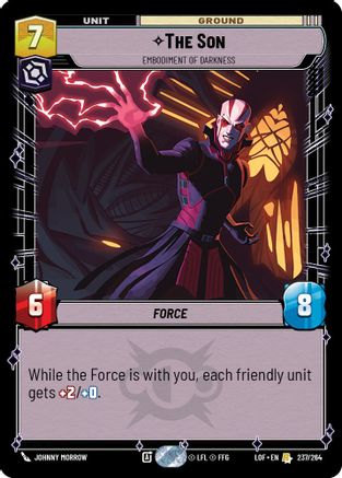 The Son - Embodiment of Darkness - 237/264 - Rare