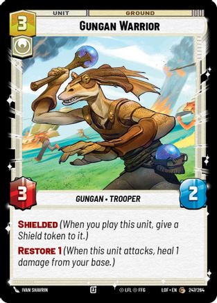 Gungan Warrior - 247/264 - Common