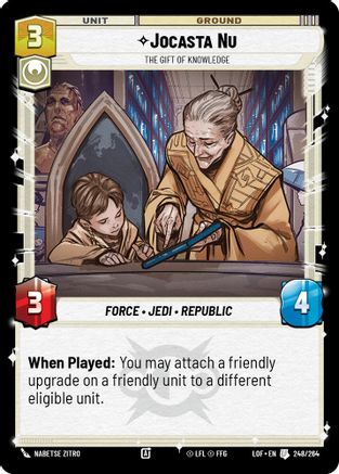 Jocasta Nu - The Gift of Knowledge - 248/264 - Uncommon