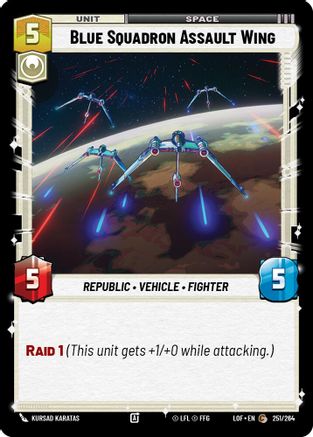 Blue Squadron Assault Wing - 251/264 - Common