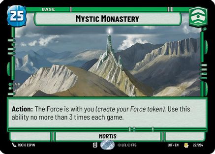 Mystic Monastery - 022/264 - Rare
