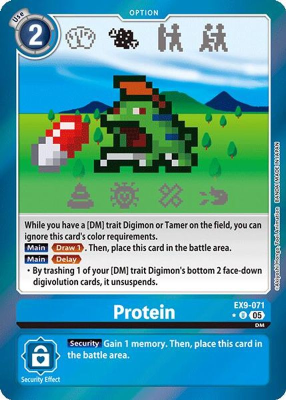 Protein (Limited Foil) - EX9-071 - Uncommon