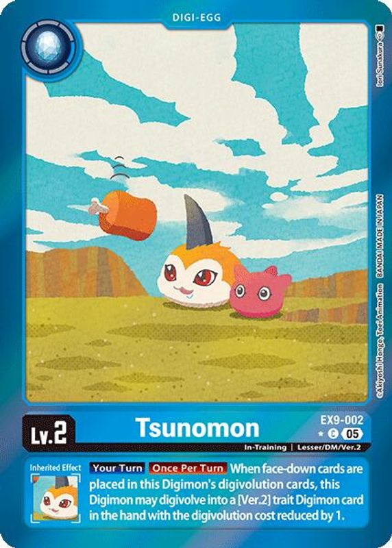 Tsunomon (Limited Foil) - EX9-002 - Common