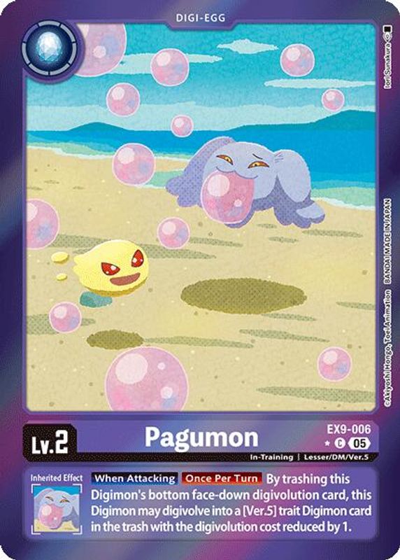 Pagumon (Limited Foil) - EX9-006 - Common