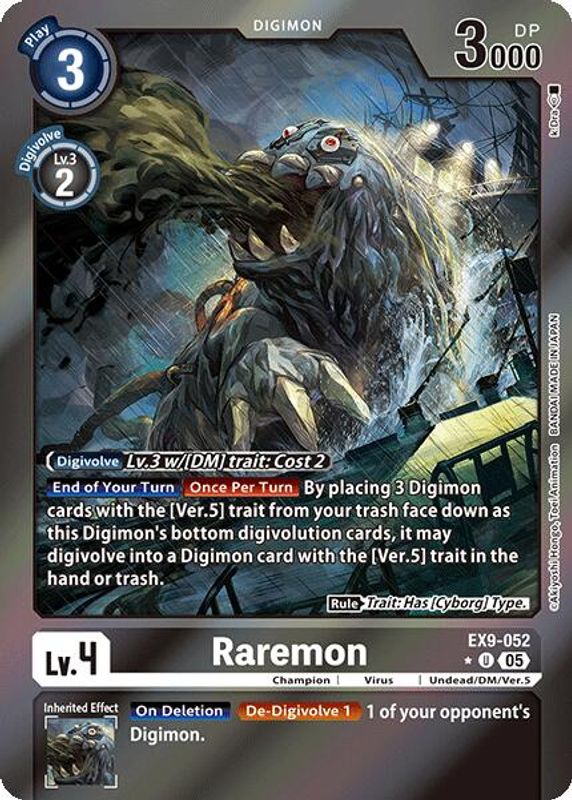 Raremon (Limited Foil) - EX9-052 - Uncommon