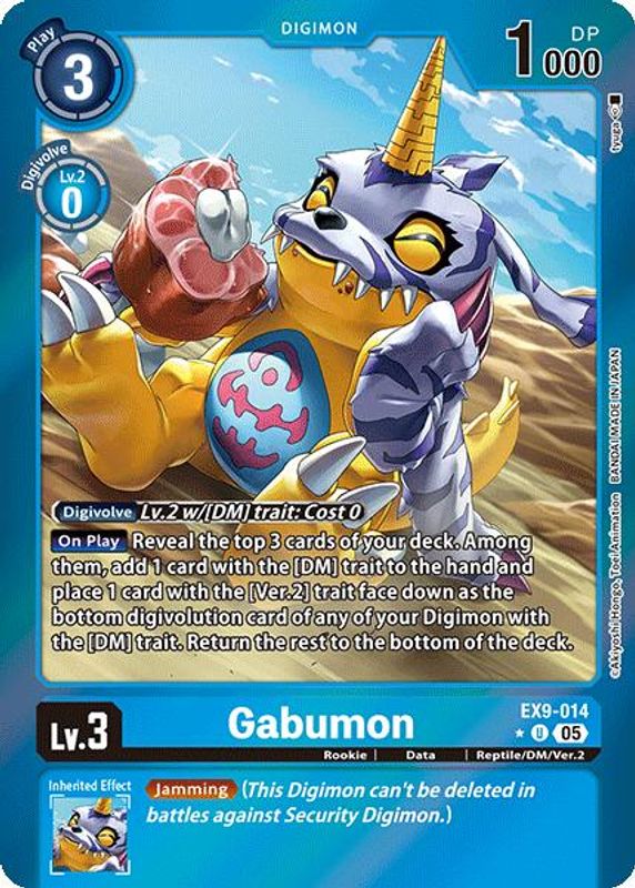 Gabumon (Limited Foil) - EX9-014 - Uncommon