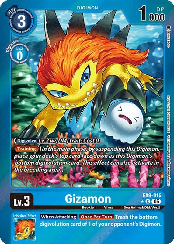 Gizamon (Limited Foil) - EX9-015 - Common