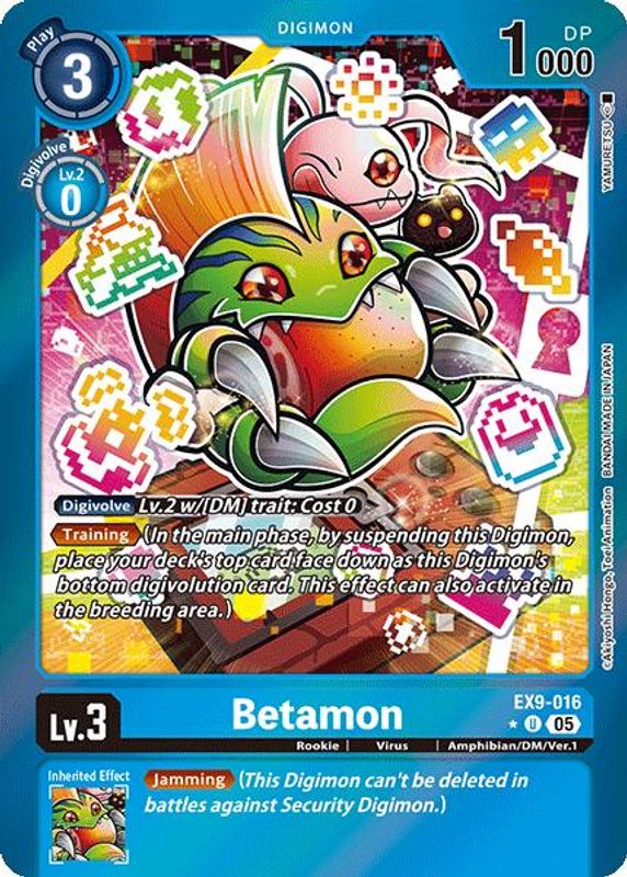 Betamon (Limited Foil) - EX9-016 - Uncommon