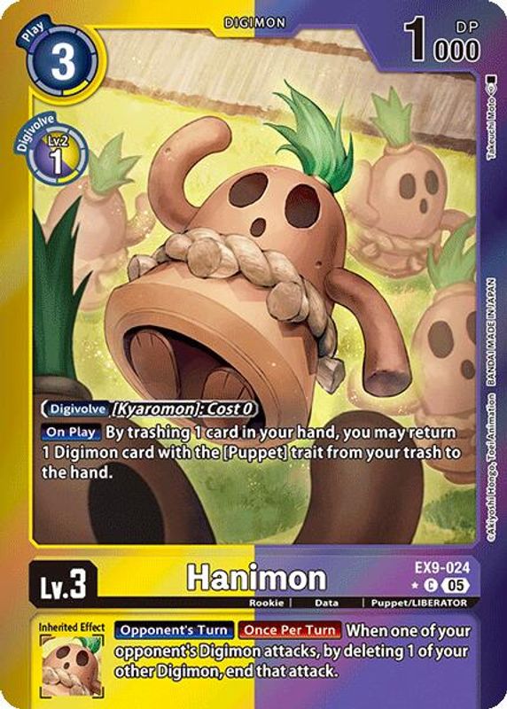 Hanimon (Limited Foil) - EX9-024 - Common