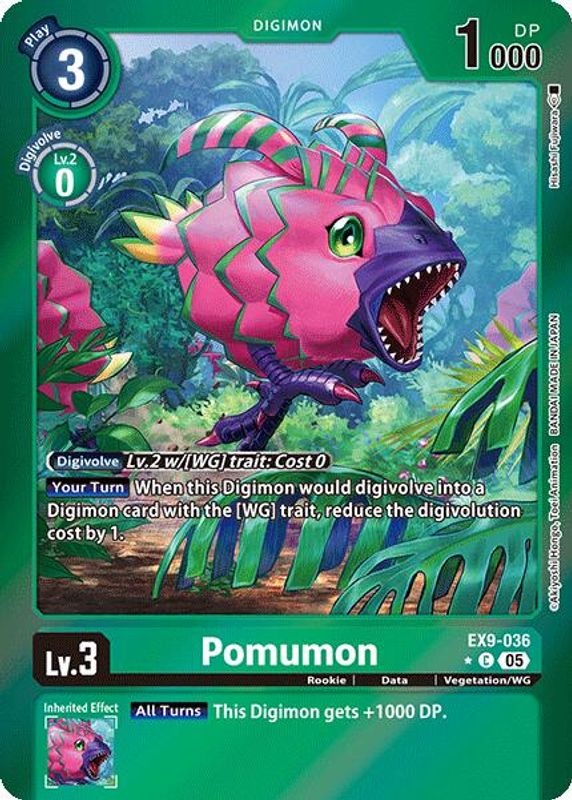 Pomumon (Limited Foil) - EX9-036 - Common