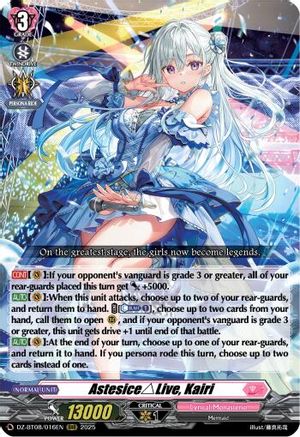 AstesiceLive, Kairi - DZ-BT08/016EN - Triple Rare