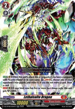 Lethalsalto Dragon - DZ-BT08/020EN - Double Rare